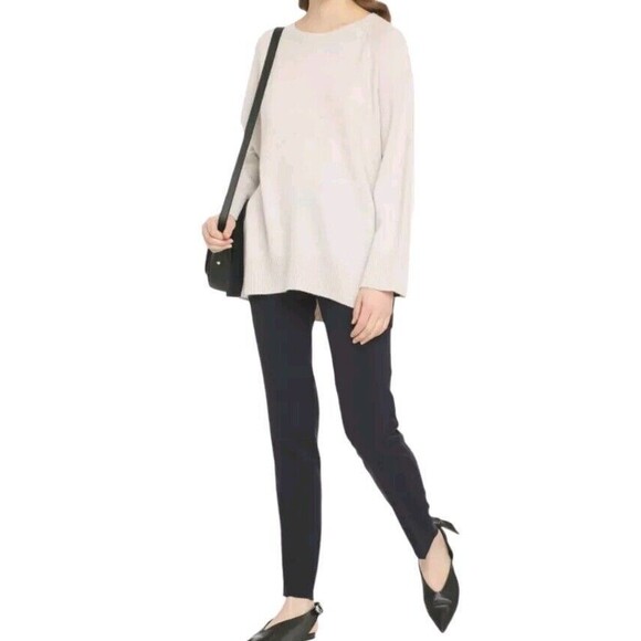 'S Max Mara Wool Cashmere Sweater Womens Small Fumetto Cream Old Money Classic - Picture 1 of 10